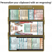 WhiteCoat Clipboard® Trifold - Tactical Brown Occupational Therapy Edition